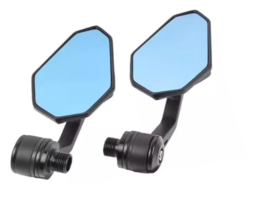 Rétroviseurs de moto anti-éblouissement Benelli verre bleu embout de guidon