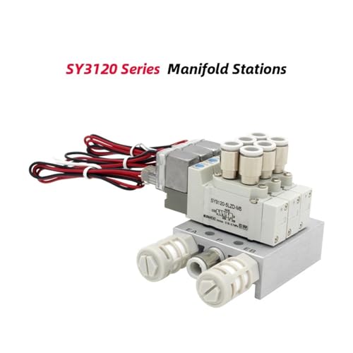 Électrovanne SY3120 commande électronique précise pour distributeur pneumatique M5 - 4