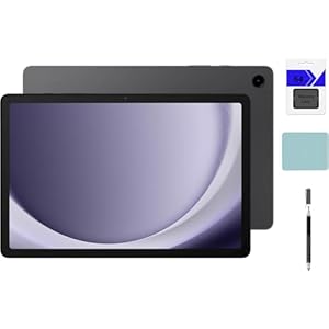 Samsung Galaxy Tab A9+ 11 inch 256GB Android WiFi Tablet, Big Screen, Quad Speakers, Upgraded Chipset, Multi Window Display, Slim, Light, Durable Design, Graphite with Accessories