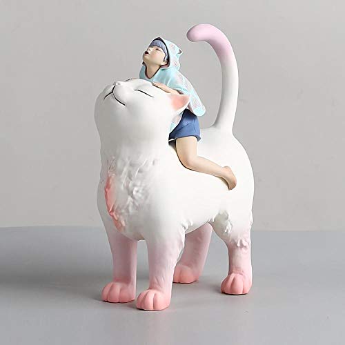 Girls Day Gift : statue Les Jeunes mariés en ornement blanc créatif