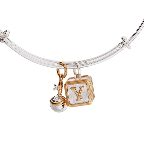Alex and Ani Baby Block and Rattle Bangle2