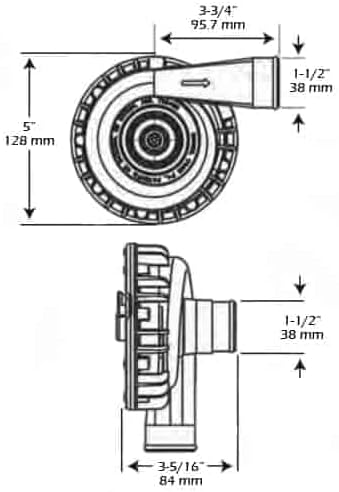 DaviesCraig DC-8950 EWP115 Elec Water Pump AL & Fan Digital Controller Combo Kit