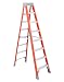 Louisville Ladder FS1508 Ladder, 8-Foot, Orange