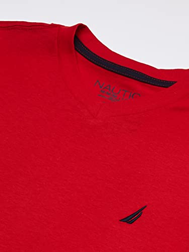 Image of Nautica Boys' Short Sleeve Solid V-Neck T-Shirt