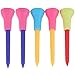 ZIZEV Ball Holder, Tees, Bright Colors, 5 Pieces, Ball Holder, Grip for Sports Field