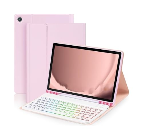 Teclado y ratón RGB YSJX para solucionar la falta de productividad en Fire HD 10 Plus