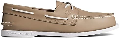 Sperry Men's Authentic Original SEACYCLED Boat Shoe, Taupe, 10.5 | Image 2