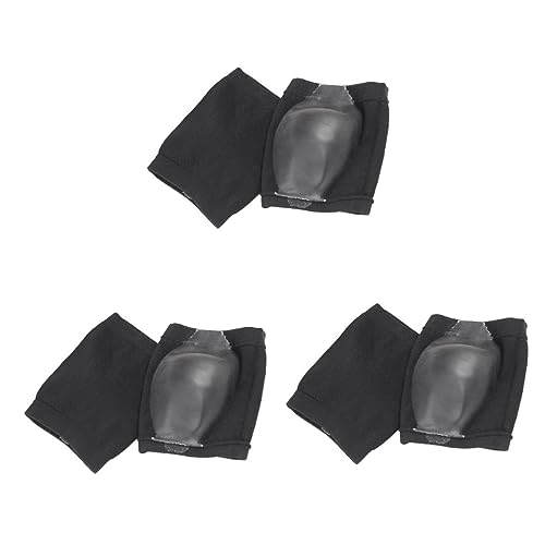 FRCOLOR 3 Pairs Womens Heel Liners Gel Heel Moisturizing Socks Plantar Support