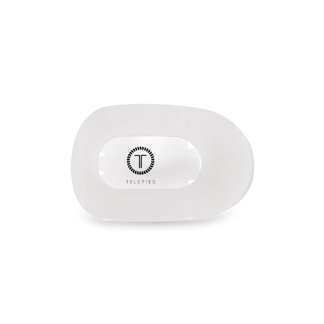 Teleties Large Flat Round Clip