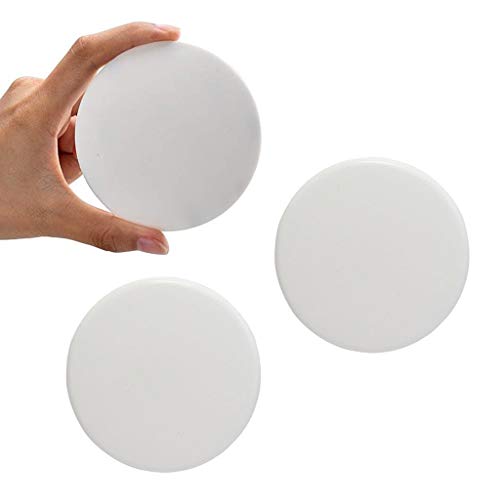 Pack of 3 Pieces Door Handle Bumper, Silicone Doors Knob Wall Shield, Self
