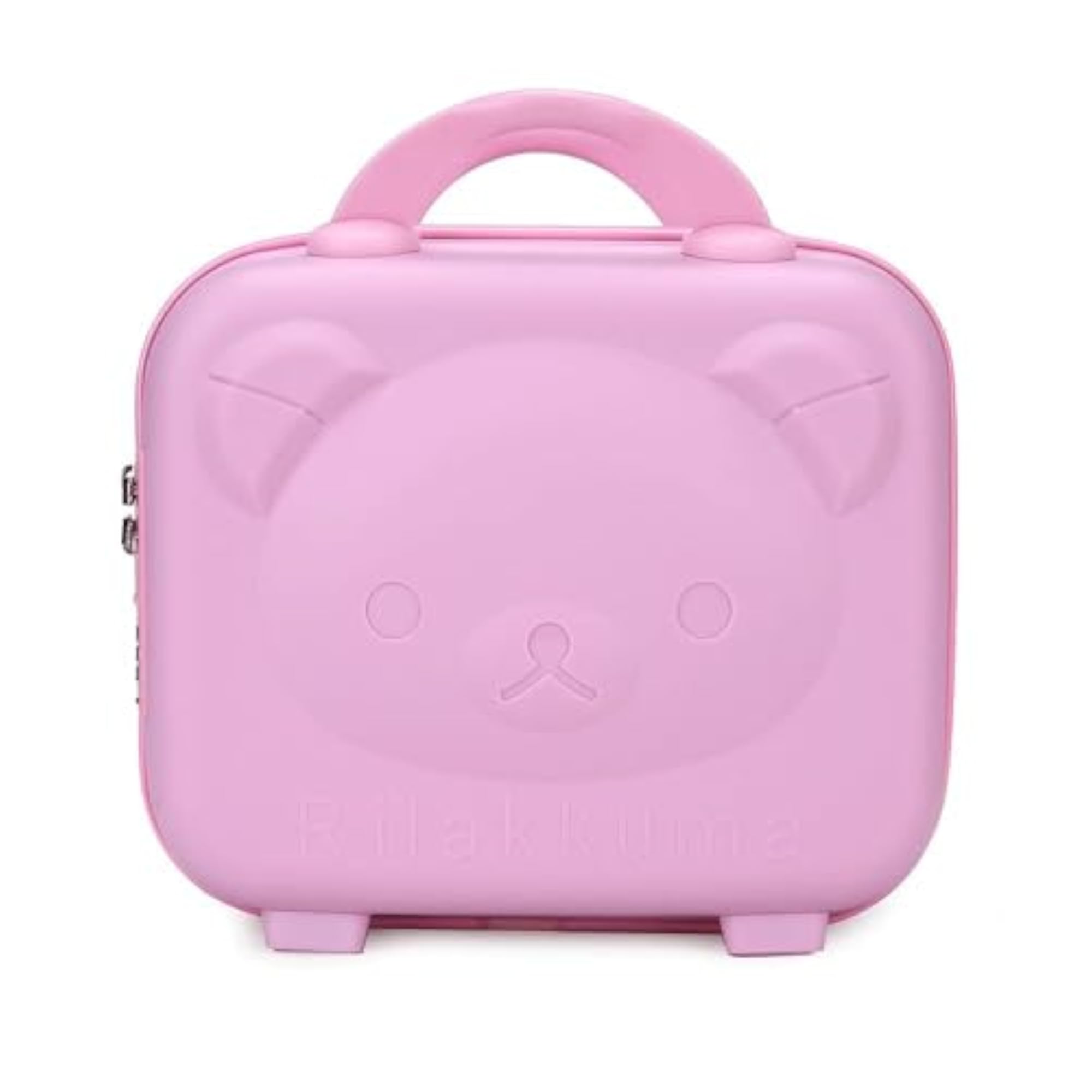 Mini Suitcase Vanity Bag for Travel, Cosmetic Organizer