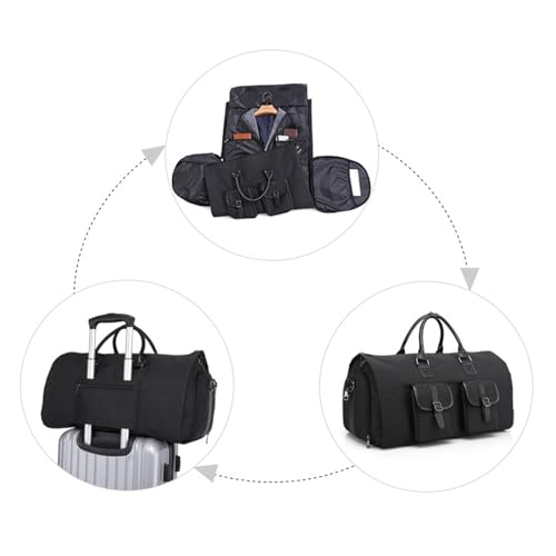 Suit Storage Bag Garment Bag for Convertible Garment Duffle Bag Suit Bags for Travel, Business4