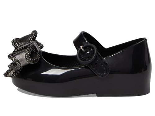 Image of mini melissa Girl's Sweet Love IV BB (Toddler /Little Kid) Black /Dark Grey 8 Toddler M