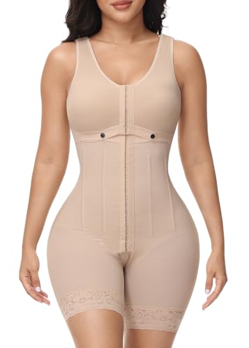 M MYODRESS Fajas Colombianas Moldeadoras Shapewear Tummy Control Post Surgery Compression Garment Postpartum Full Body Shaper