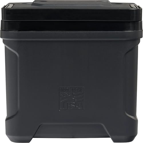 Image of Igloos Cooler Hard-Sided Ice Chest, Insulated Portable Cooler, Heavy-Duty, Leak-Resistant Lid, Lightweight Ergonomic Handle