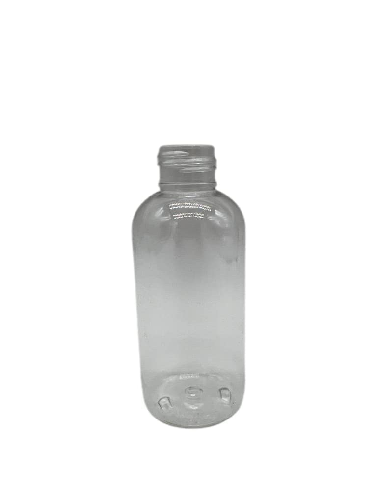 Natural Farms 4 Oz Green Boston Bottles – 3-Pack, BPA Free, Refillable With White Spray Caps
