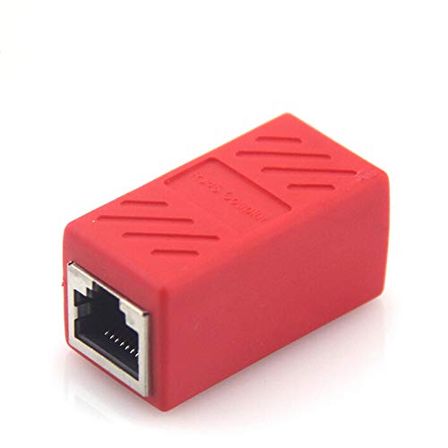 Eatech Cat6 RJ45 Female to Female LAN Ethernet in-line Coupler Join Cable Extender Connector Charging Adapter (Red) (B07N579WK7) Amazon Price History, Amazon Price Tracker