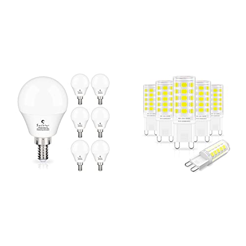 Sailstar Daylight White Led Bulbs 6 Pack& Daylight G9 Bulbs, 6 Pack #TOP6