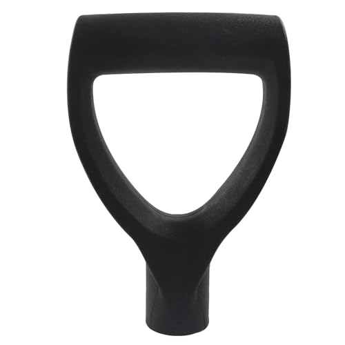 Moicstiy Shovel D Grip Handle, 28mm Inner Diameter Plastic Spade Handle for Digging Raking Tools