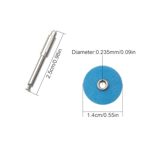 Image of Dental Polishing Discs Finishing and Polishing Composites Contouring Mandrel Stripes Set Dental Polishing Discs Materials
