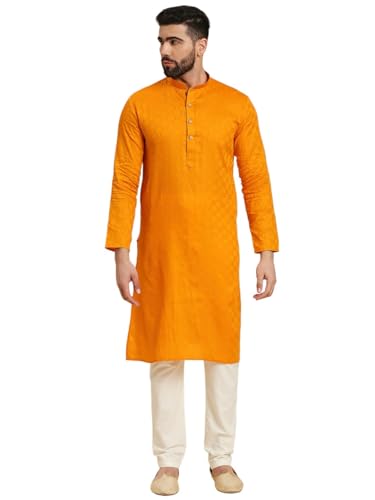 Image of Rajubhai Hargovindas Men's Premium Soft Cotton Long Kurta