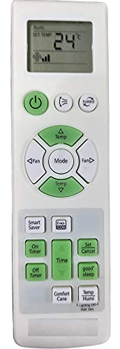 Image of Ehop AC67 Compatible Remote Control for Samsung Air Conditioner VE-67 (Please Match the Image with Your existing or Old Remote Before Ordering)