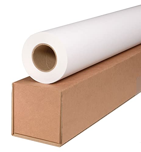 Papier pour patrons de couture rouleau 91,4 cm x 70 m | 50 g/m² | Légèrement transparent et stable | Pour le report, la conception et l'adaptation des patrons de...