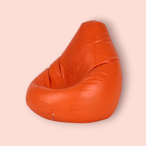 Image of Orange Bean Bag Cover, Bean Bag, XXXL