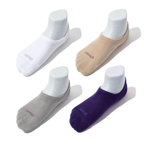 Image of SHEEC Women's No Show Active Socks - Thin Breathable Durable Liners, Non Slip Snug Fit for Sneakers Boat Shoes, 3 or 6 Pairs