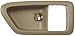 Dorman 91009 Interior Door Handle Bezel Compatible with Select Toyota Models , Black