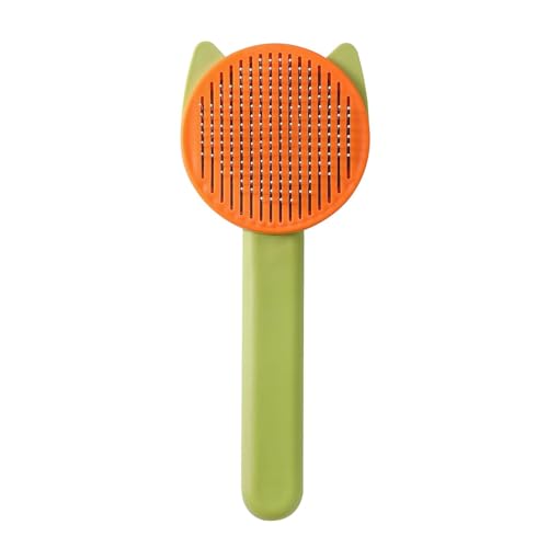 ZGJYY 2 PCS Cat Deshedding Brush - Gentle Grooming Tool for Cats, Effective Hair Removal & Massage, Safe for All Coat Types, Easy Clean Design