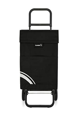 Preisvergleich Produktbild Garmol Einkaufstrolley 48L Schwarz