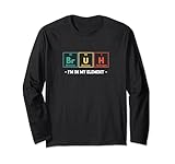 Bruh I'm In My Element Funny Periodic Table Chemistry Meme Long Sleeve T-Shirt