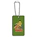 Sesame Street Bert and Ernie Friendship Level: Best Wood Wooden Rectangle Keychain Key Ring