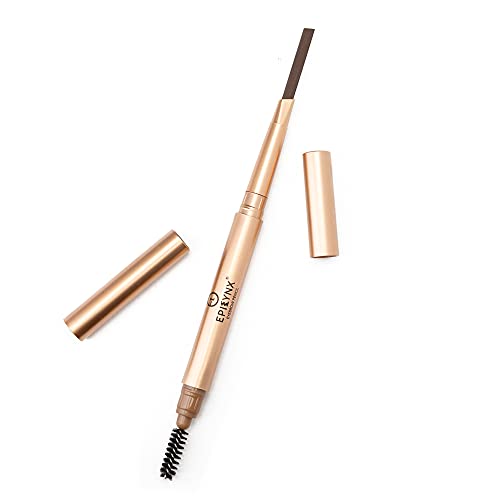 Epilynx Perfect Eyebrow Definer Pencil And Eyebrow Brush, For Sensitive Skin, Gluten-Free, Allergen-Free, Vegan #TOP5