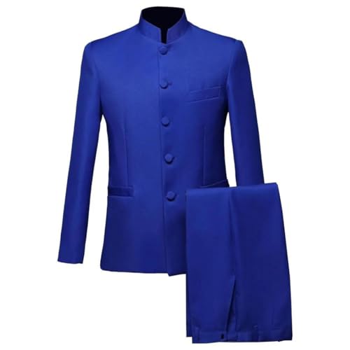 Men's Slim Prom Tuxedo Suit | 2-Button Blazer Pants | Business Wedding Jacket Set3