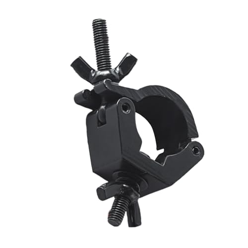 Lighting Hook Holder - Alloy Rotating Clamp Mount, Reliable Bar Luminosity Kit | Stage Light Clamp Accessories, Safe DJ Lighting Setup for Club, Theatre, Pub, Perfor