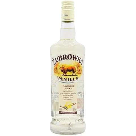 Zubrowka Biala Vanilla Vodka 70cl Bottle Cover
