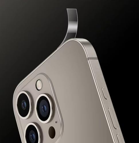 iyanzi Ultra Thin Transparent Side Film For iPhone 15 Pro Max Frame Protective Guard Film - 3 packs/TPU Hydrogel