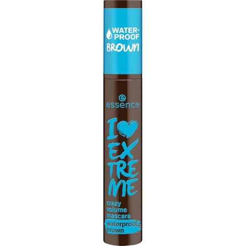 Essence – Mascarilla I Love Extreme Crazy Volume impermeable – 01 Cozy Brown