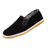 Leichtrit Deportes Casuales Kung Fu Zapatos,Zapatos Tradicionales Chinos,Zapatos De Tela De Tai Chi De Beijing,AbsorcióN De Impactos Ligera,FáCil Ponerse Quitarse,para Tai Chi Kung Fu Y Wing Chun