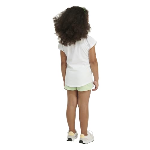 Image of adidas girls Graphic Tee & Gym Shorts T-shirt Set