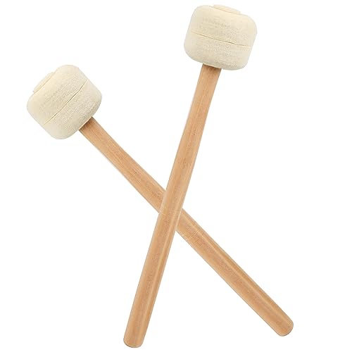 Trommelstock aus Holz, Paar Trommelstock mit Holzgriff Marschtrommel Schlägel für Schlagzeugpercussion Drumsticks Instrumental Musikinstrumente