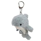 [Stream] キーホルダー ぬいぐるみ マスコット tino 海の生き物 水族館 かわいい ストラップ チャーム かわいい サメ TY032-C