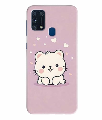 Image of Printed Hard Back Case Cover & Compatible for Samsung Galaxy M31 / Samsung Galaxy M31 Prime | Toyes Panda (Multicolor) - D1186