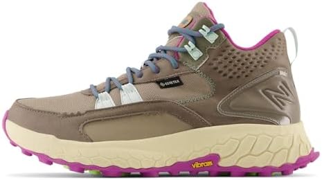 New Balance Women's Fresh Foam X Hierro V1 Mid-Cut Trail Running Shoe, Bungee/Brindle/Cosmic Jade, 10 | Image 5