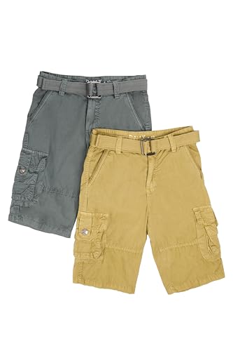 Pantalones cortos cargo para niños ideales para campamentos de verano y excursiones