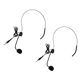 Micrófono de auriculares para ayudarlo a obtener música o voz.