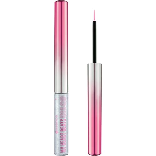 Essence Cosmetics MY HEART BEATS DISCO eyeliner, lunga durata, brillantinata, 2.8 ml