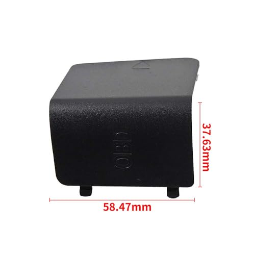 cantondz Auto OBD Steckerabdeckung Auto OBD Schnittstelle Abdeckung Deckel Kompatibel mit BMW 1 Series E81 E82 E84 E87 E88 51437144966 51439125298
